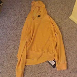 Art class size 10-12 girl yellow hoodie NWT